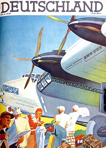 Ax-Heu, Deutsche Lufthansa airplane Generalfeldmarschall von Hindenburg