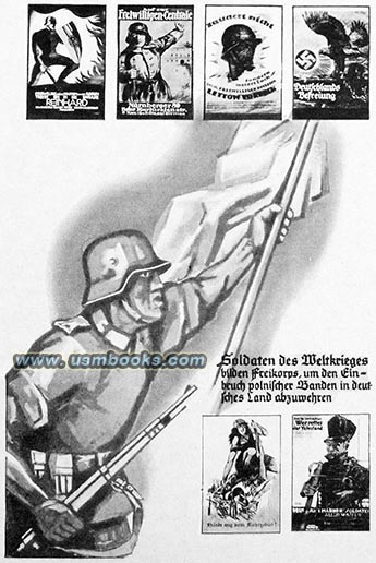 Post WWI German Freikorps propaganda