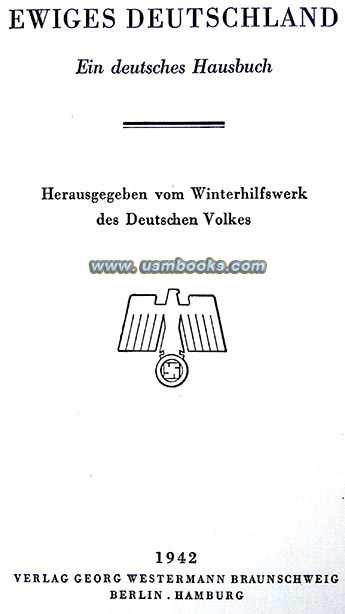 1942 WHW book EWIGES DEUTSCHLAND