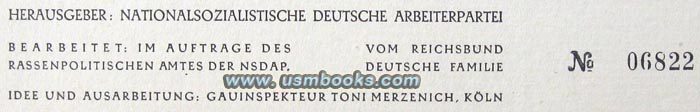 Publisher: NSDAP