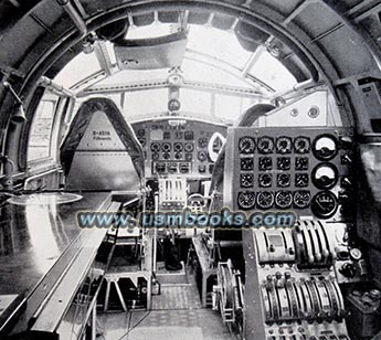 Nazi airplane cockpit