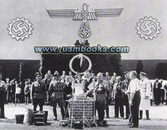 Dr. Ley DAF rally in Leverkusen August 1938