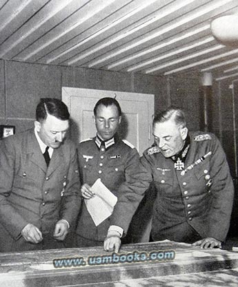 Adolf Hitler and Gerd von Rundstedt