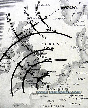 Luftwaffe action against England