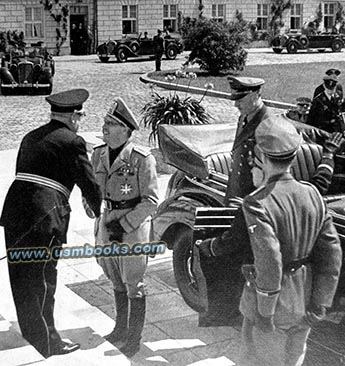 Italian Foreign Minister Count Ciano, Joachim von Ribbentrop