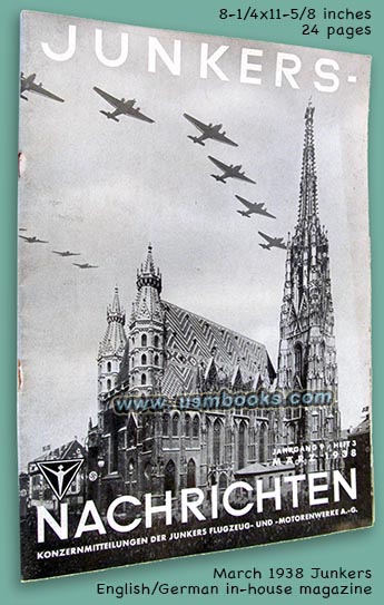 JUNKERS-NACHRICHTEN March 1938