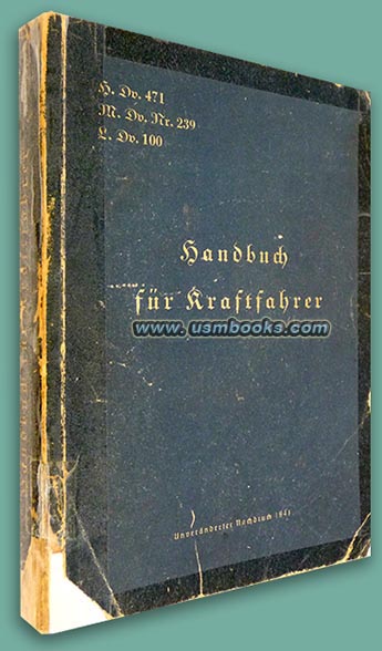 1942 Handbuch fr Kraftfahrer