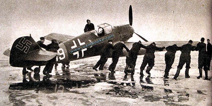 Stuka on ice in Norway