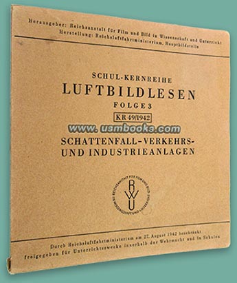 1942 RLM Luftbildlesen Folge 3. Schattenfall - Vekehrs- und Industrieanlagen