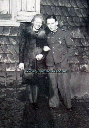 Nazi soldier with Silver Wound Badge