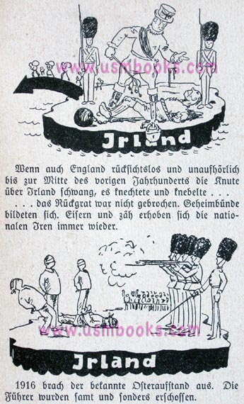 anti-British Nazi cartoon