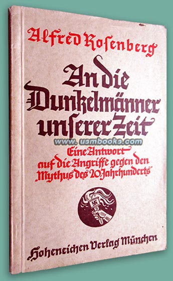 An die Dunkelmnner unserer Zeit, Alfred Rosenberg