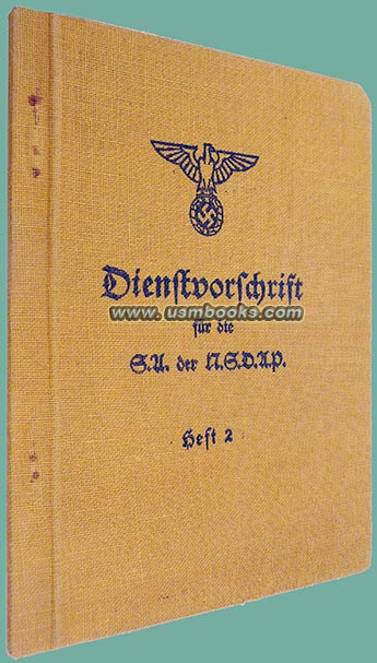 Dienstvorschrift fr die SA der NSDAP Heft 2